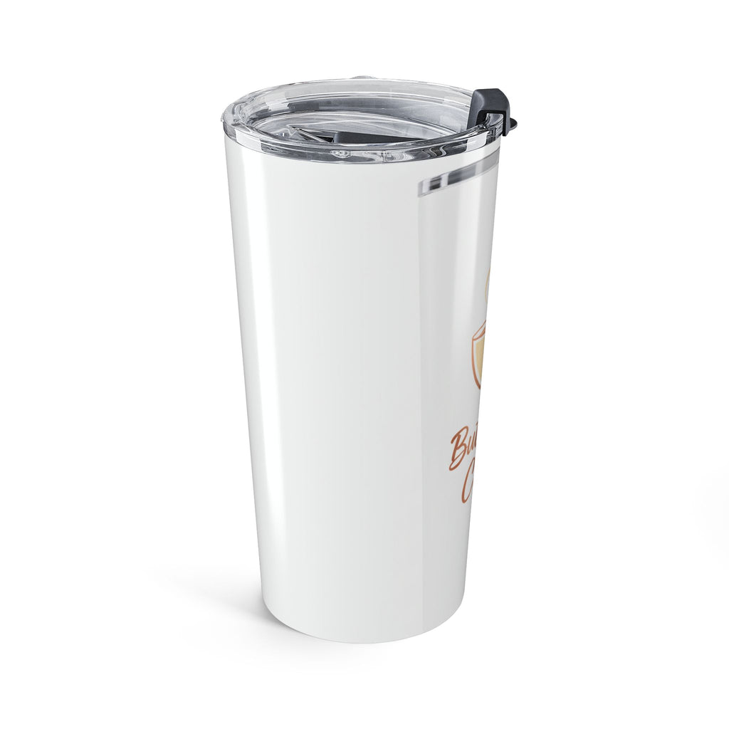 But First Coffee Tumbler 20oz | Elegant Script Travel Cup