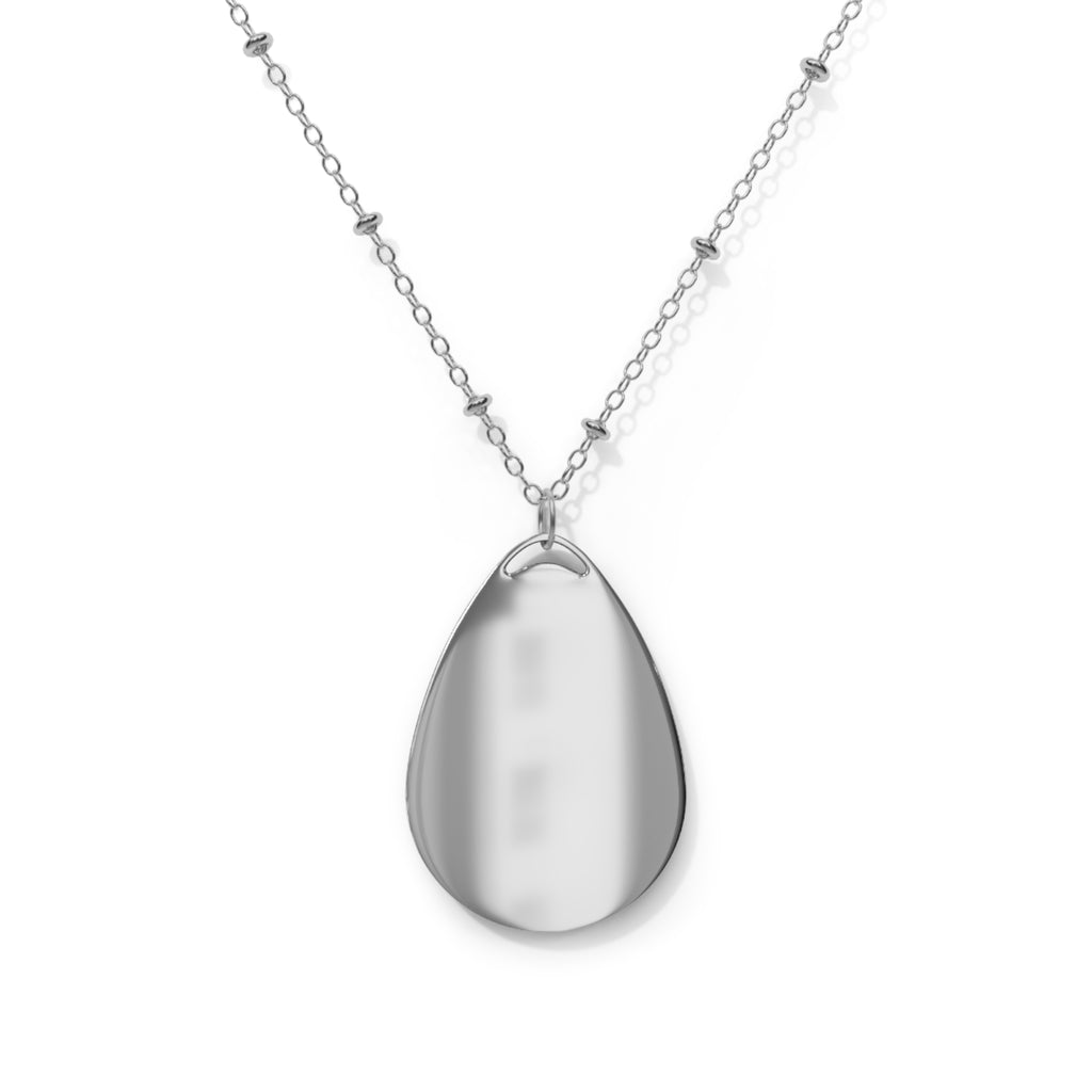 Coffee Lover Necklace | Oval Pendant Jewelry | Barista Gift For Her