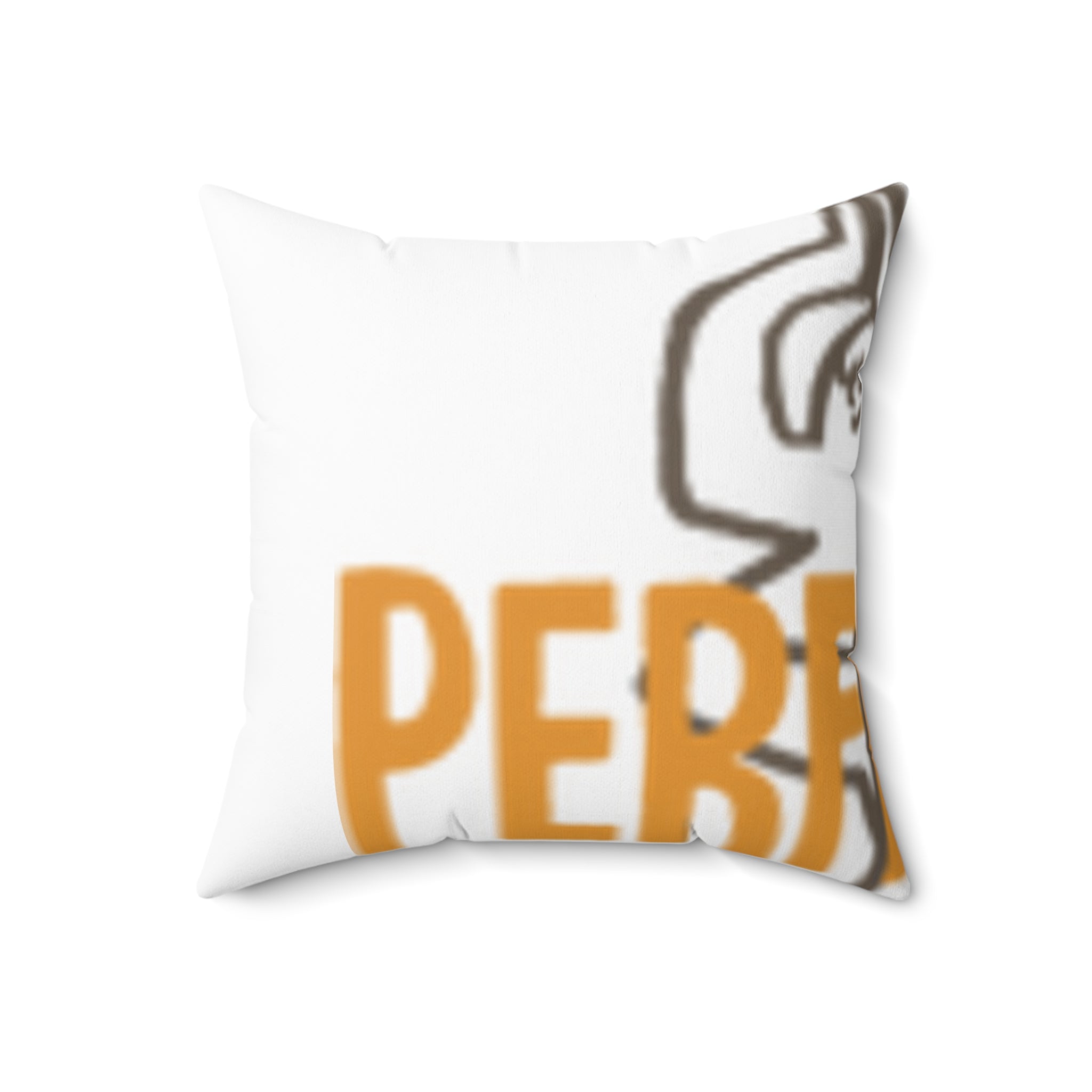 PERFACTO! Throw Pillow | Brand Logo Home Décor
