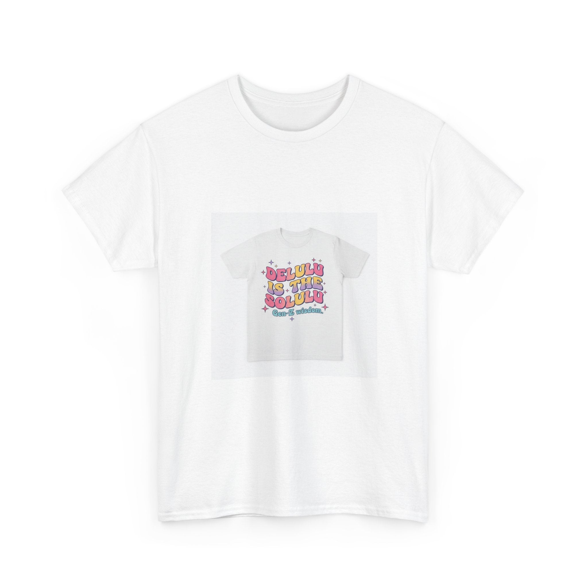 Delulu Is The Solulu T-Shirt | Viral Gen-Z Slang Tee