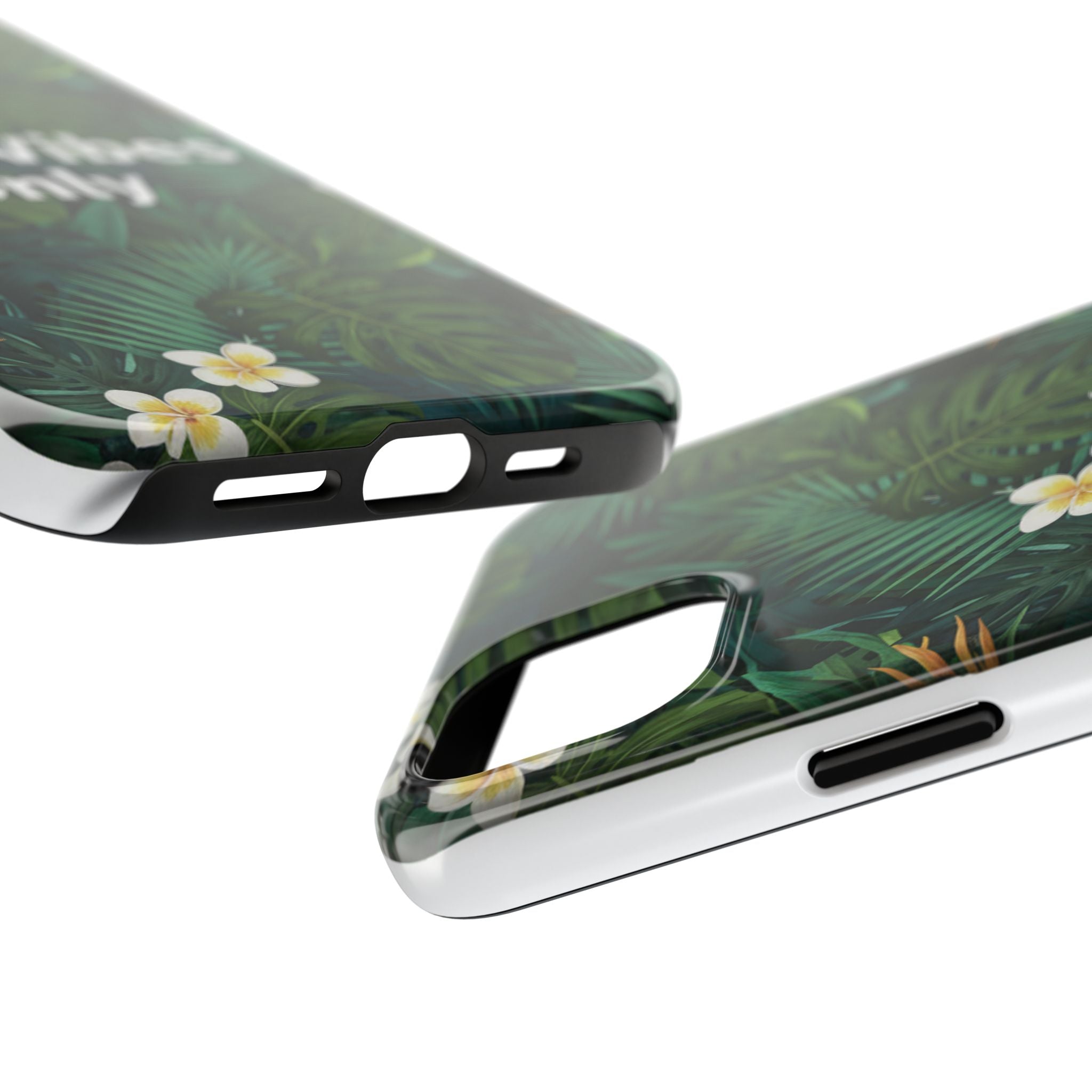 Tropical Leaves Phone Case | Good Vibes Only