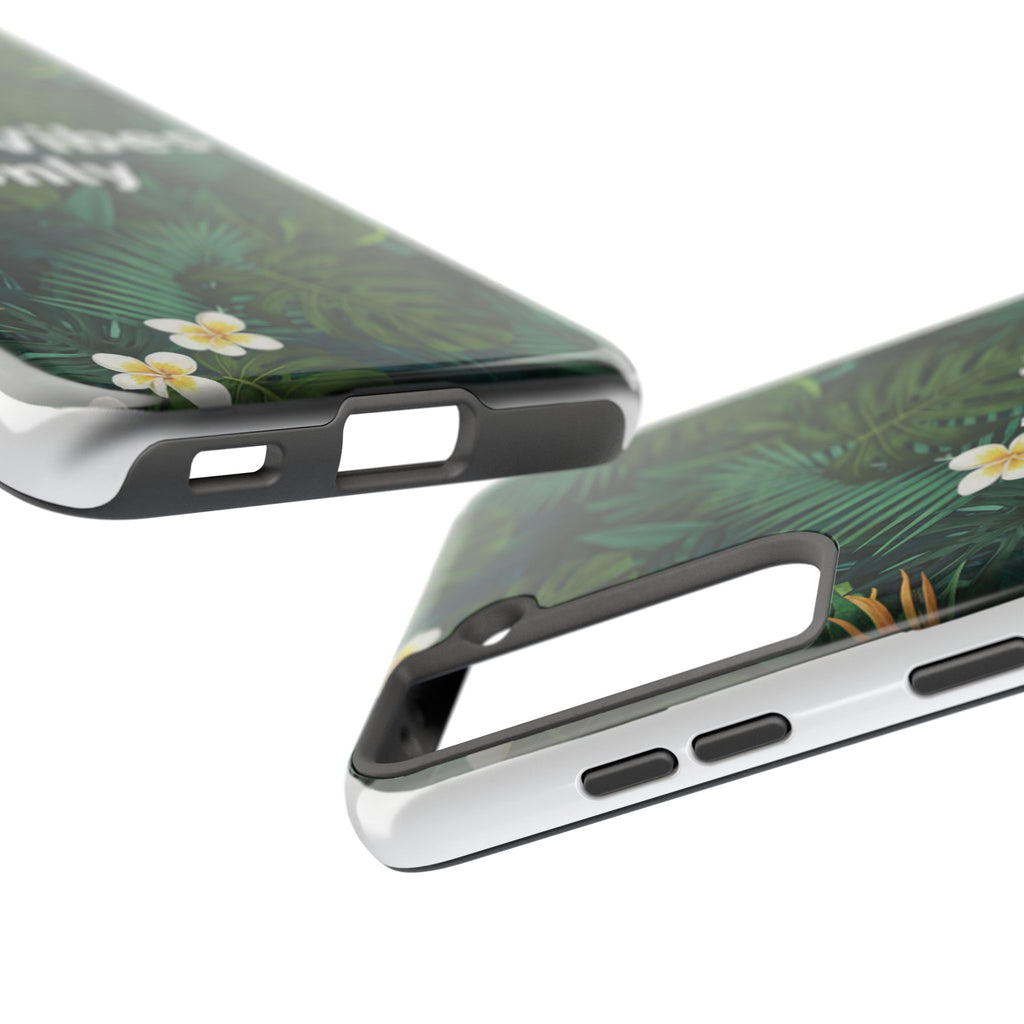 Tropical Leaves Phone Case | Good Vibes Only