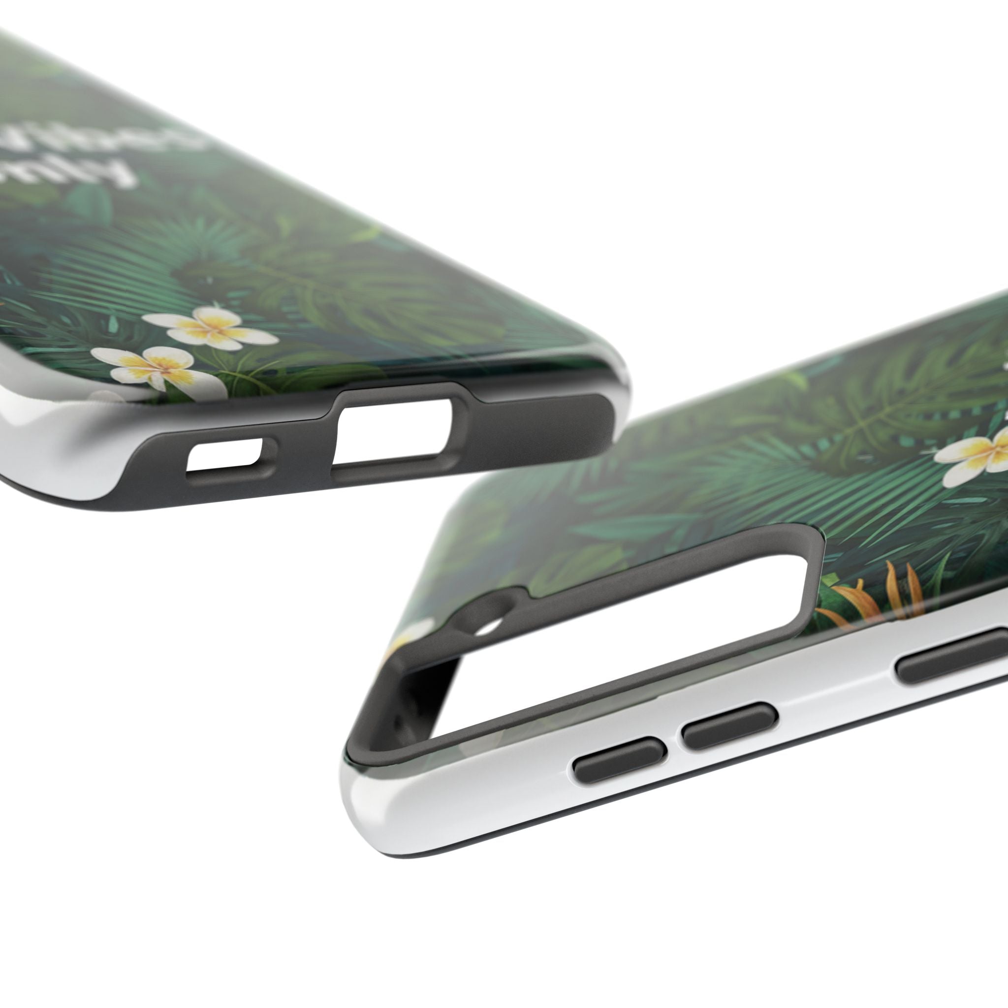 Tropical Leaves Phone Case | Good Vibes Only