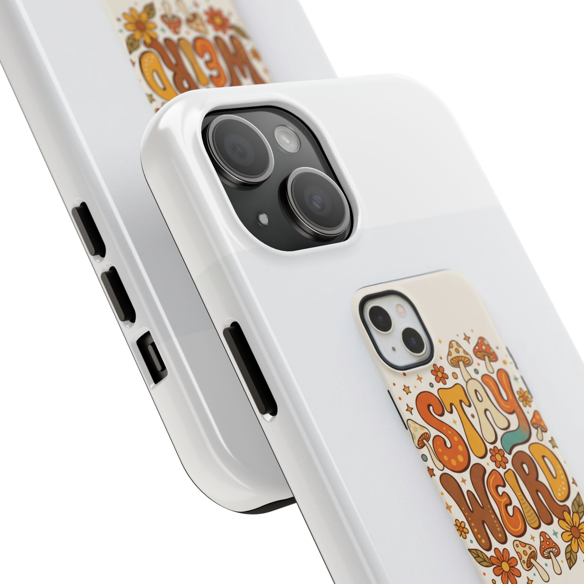 Stay Weird Phone Case | Retro Boho Aesthetic Case