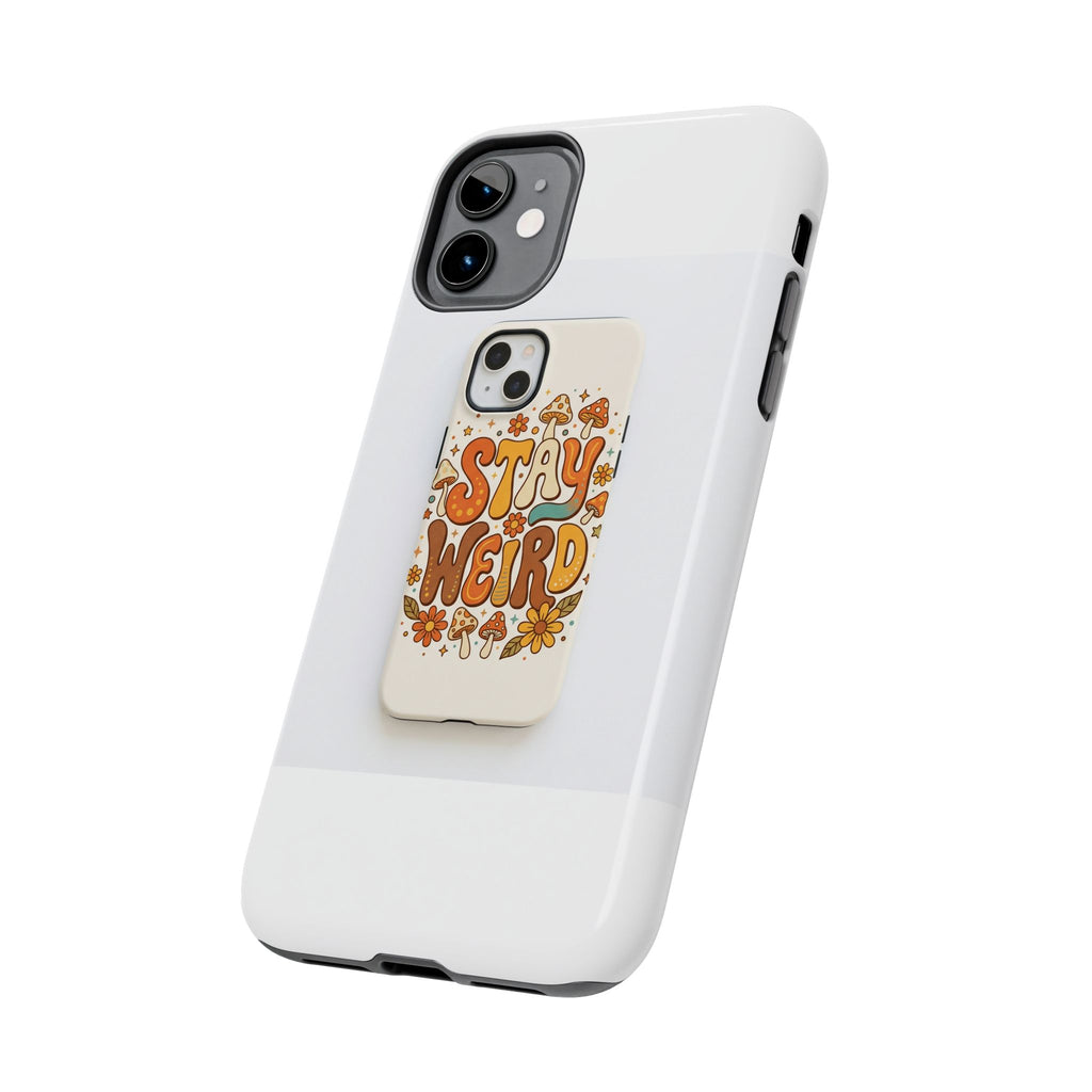 Stay Weird Phone Case | Retro Boho Aesthetic Case