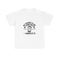My Patience Is At 1% T-Shirt | Funny Low Battery Humor Tee
