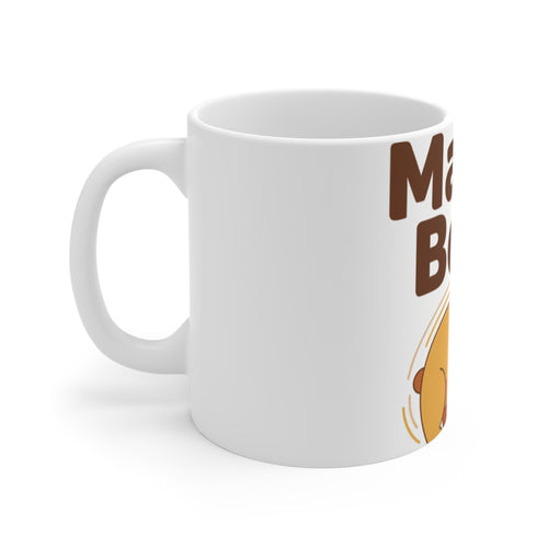 Cat Mom Fuel Coffee Mug — Funny Cat Lover Gift 11oz