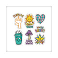 PERFACTO! Good Vibes Sticker Pack | Fun Brand Sticker Sheet