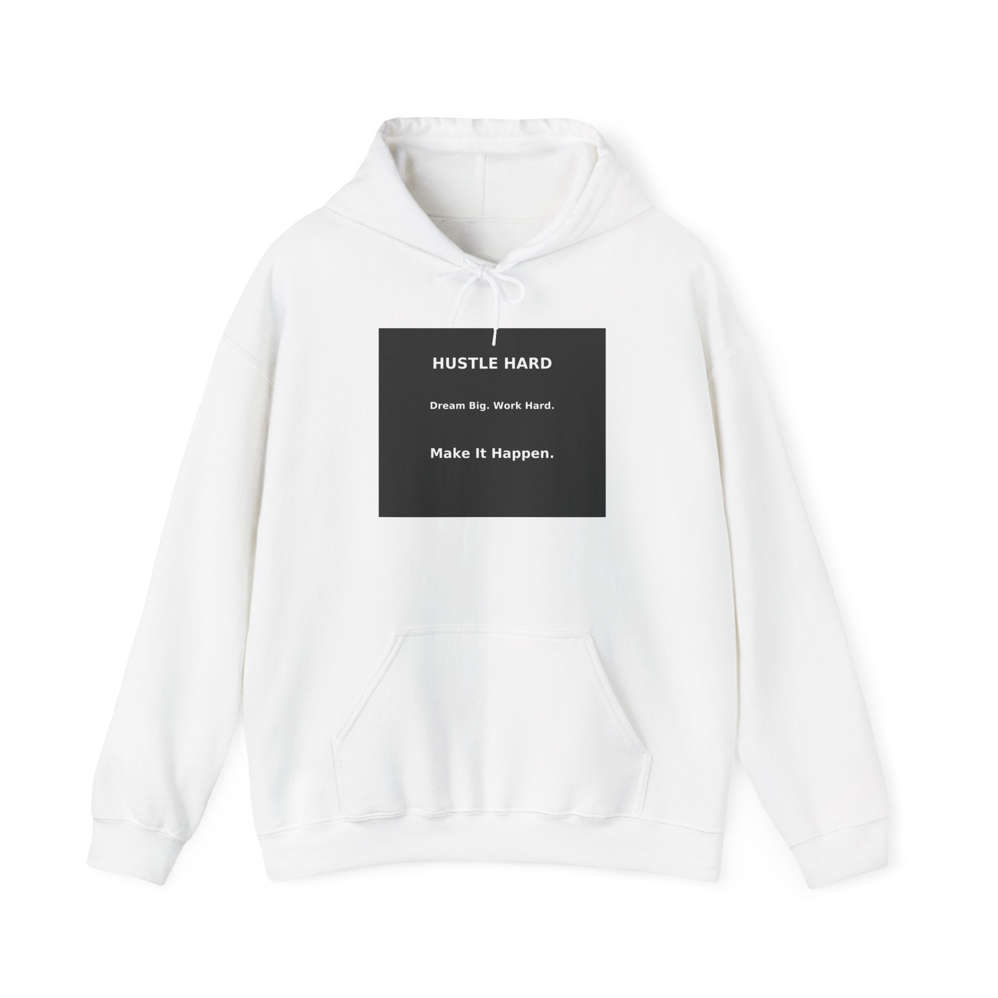 Hustle Hard Motivational Hoodie | Entrepreneur Gift Sweatshirt