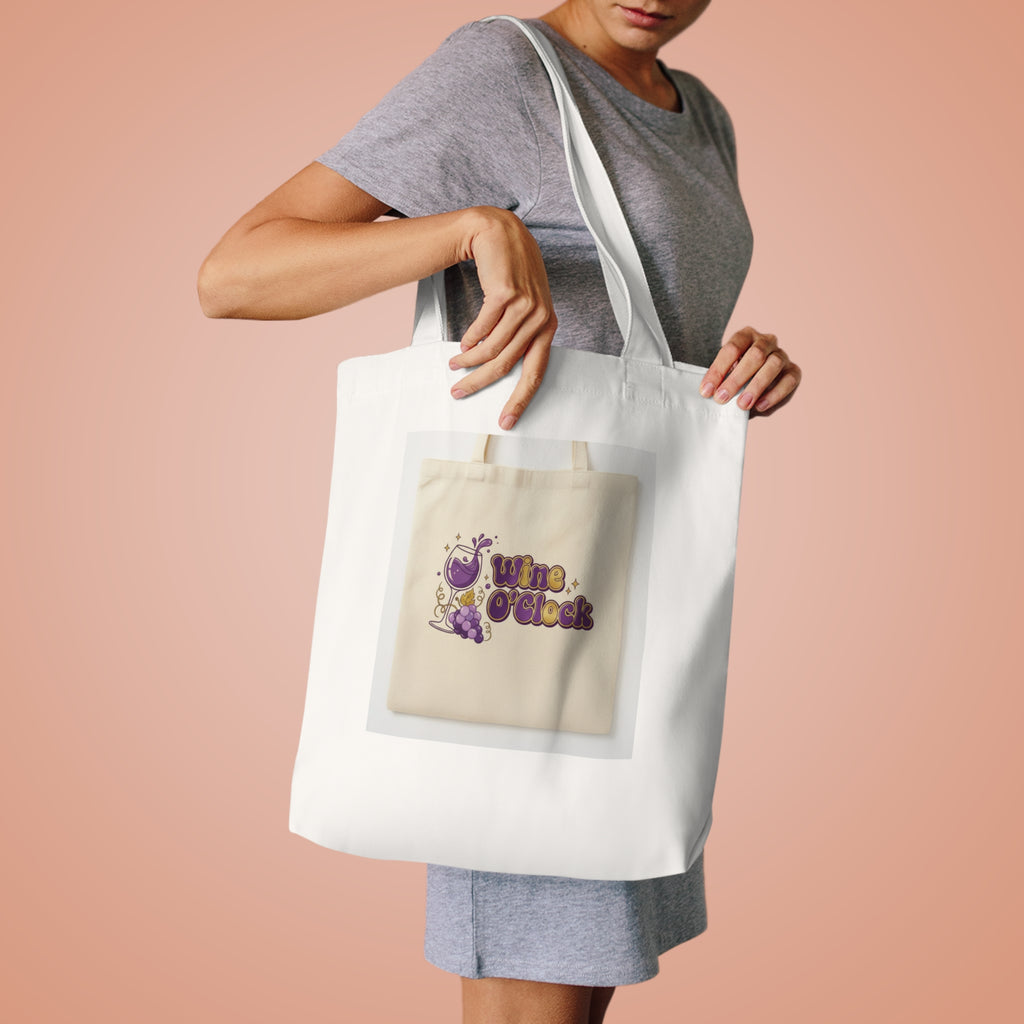 Wine O'Clock Tote Bag