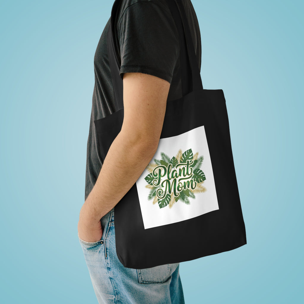 Plant Mom | Canvas Tote Bag | Plant Lover Gift