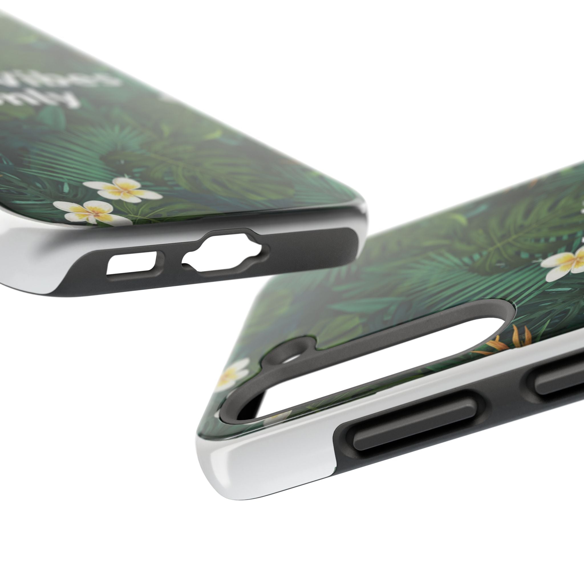 Tropical Leaves Phone Case | Good Vibes Only