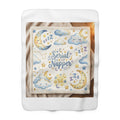 Serial Napper Sherpa Blanket | Funny Nap Lover Gift | Celestial Throw