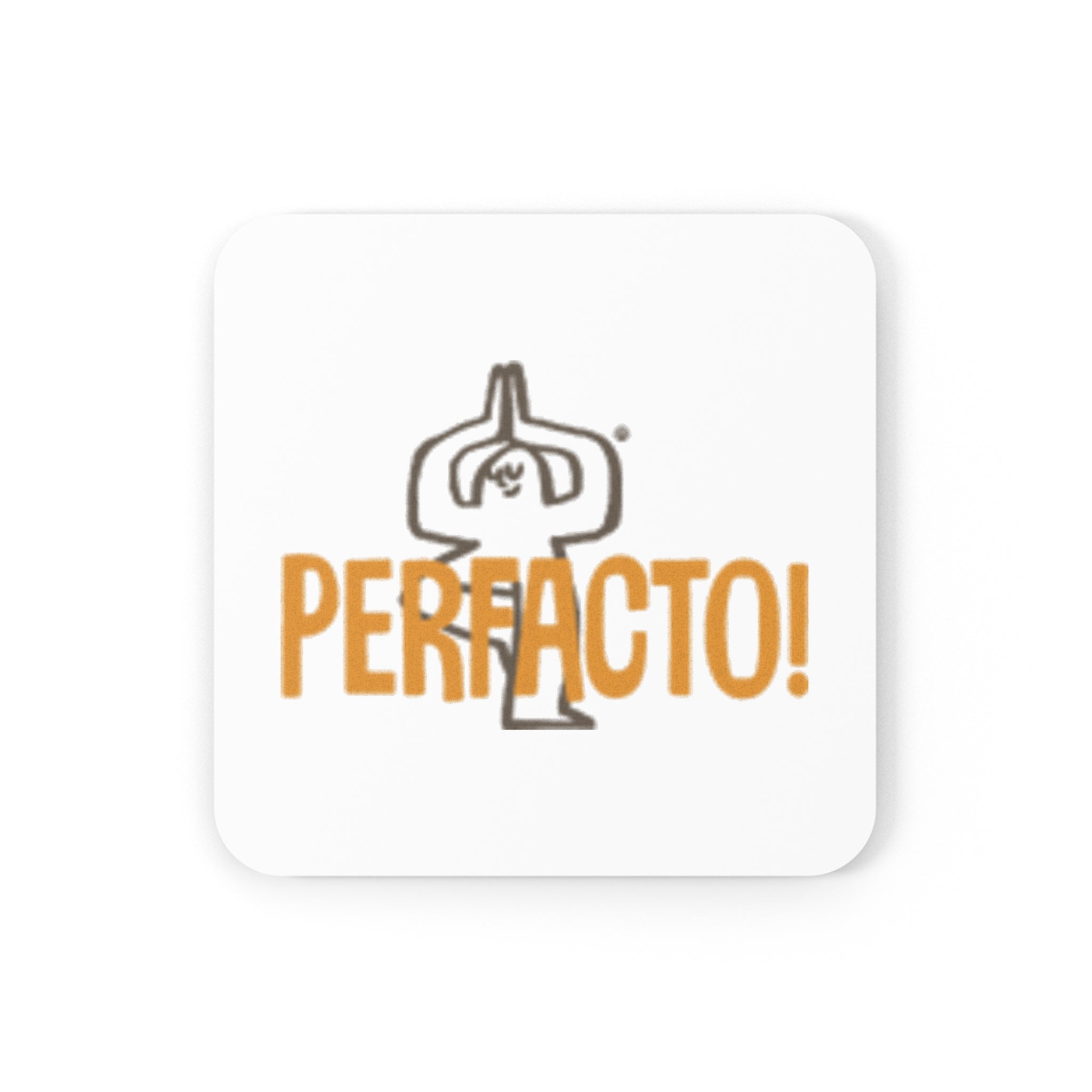 PERFACTO! Cork Coaster | Brand Logo Coaster
