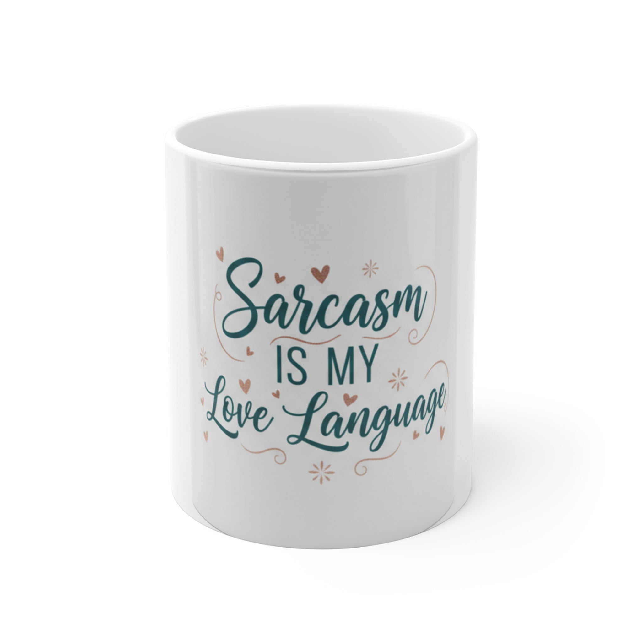Sarcasm Is My Love Language Mug | Funny Snarky Coffee Gift 11oz
