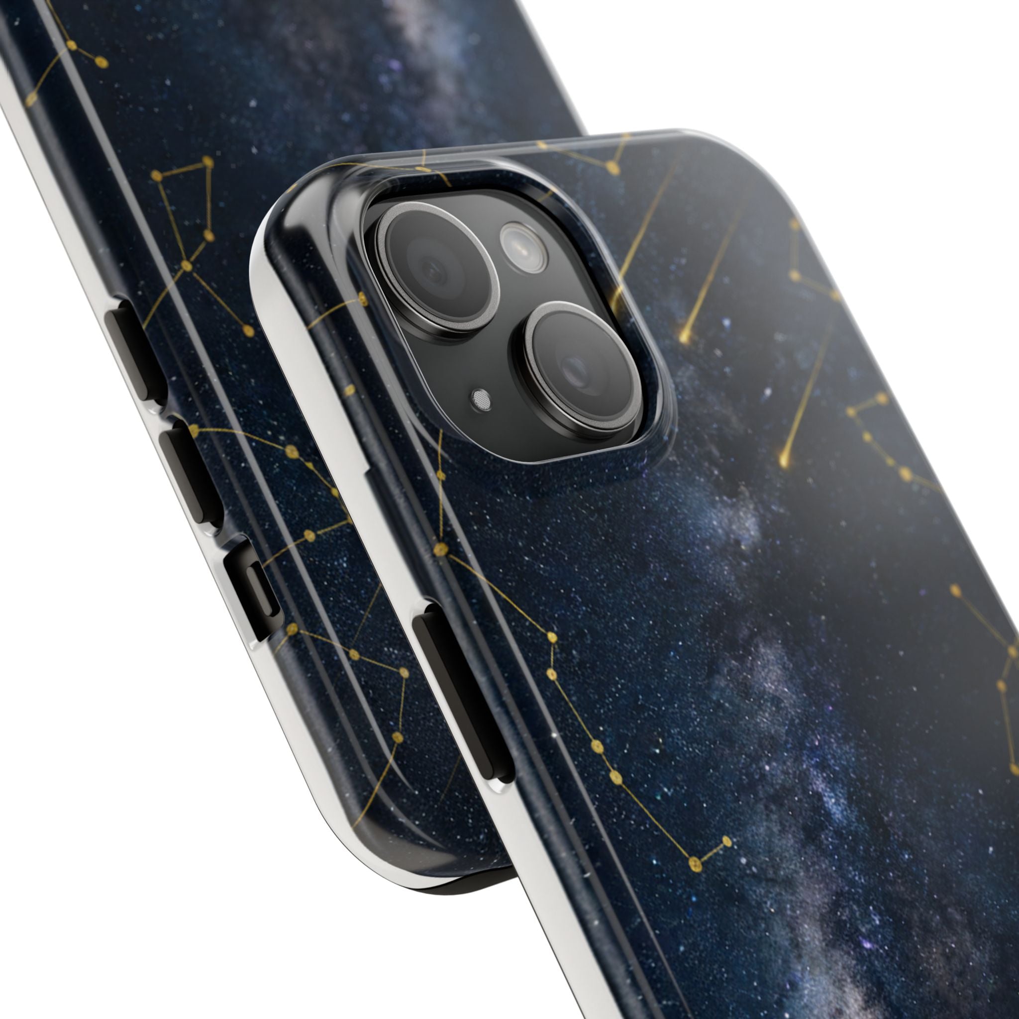 Starry Night Galaxy Phone Case | Not All Who Wander Are Lost