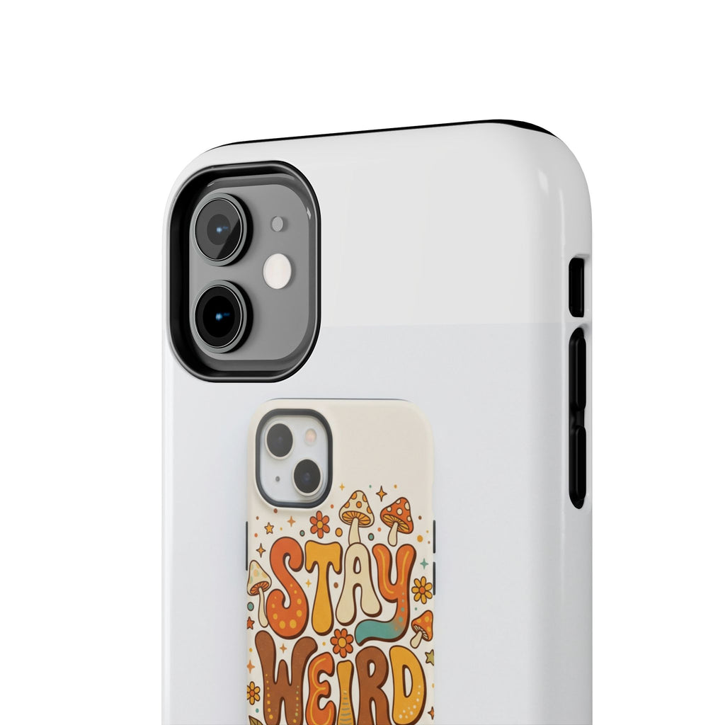 Stay Weird Phone Case | Retro Boho Aesthetic Case