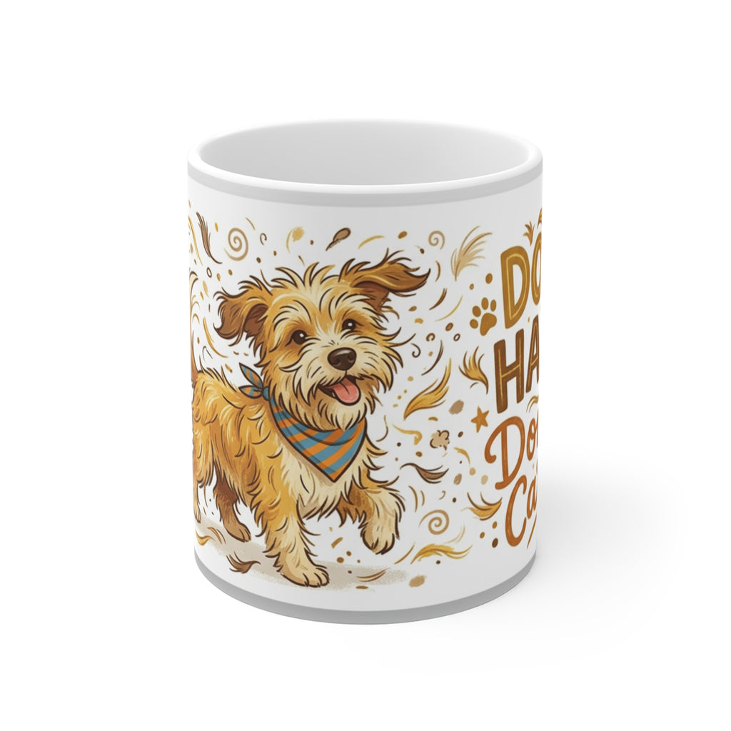 Dog Hair Don't Care Coffee Mug | Funny Dog Lover Gift 11oz