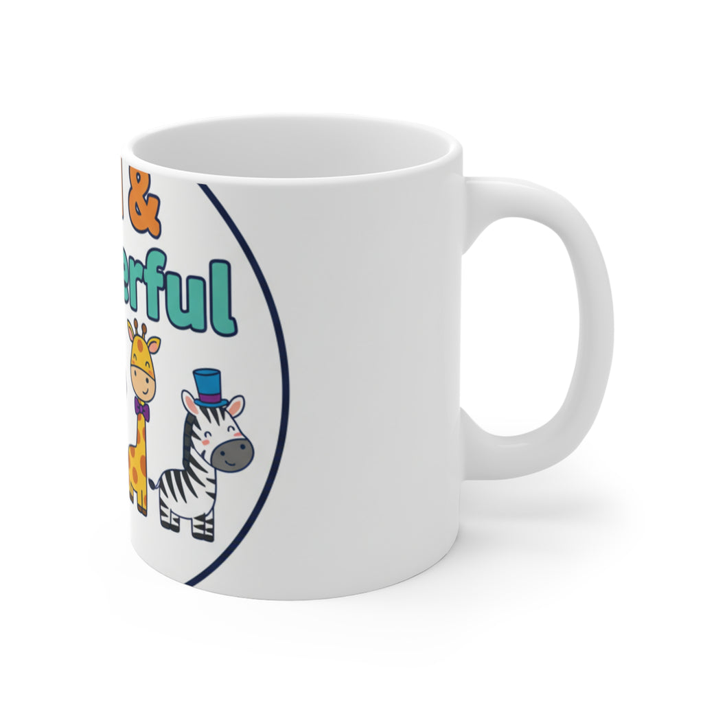Wild & Wonderful Animal Mug - Cute Zoo Animals Coffee Mug