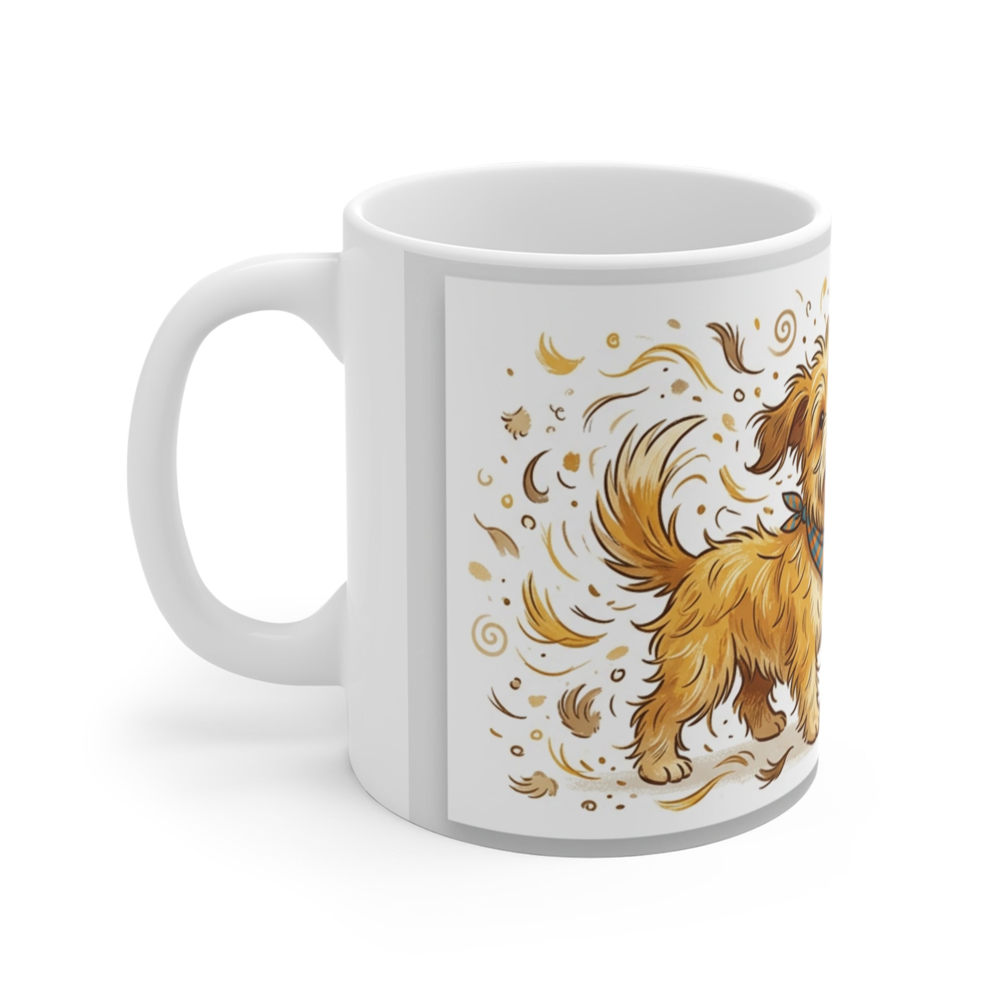 Dog Hair Don't Care Coffee Mug | Funny Dog Lover Gift 11oz