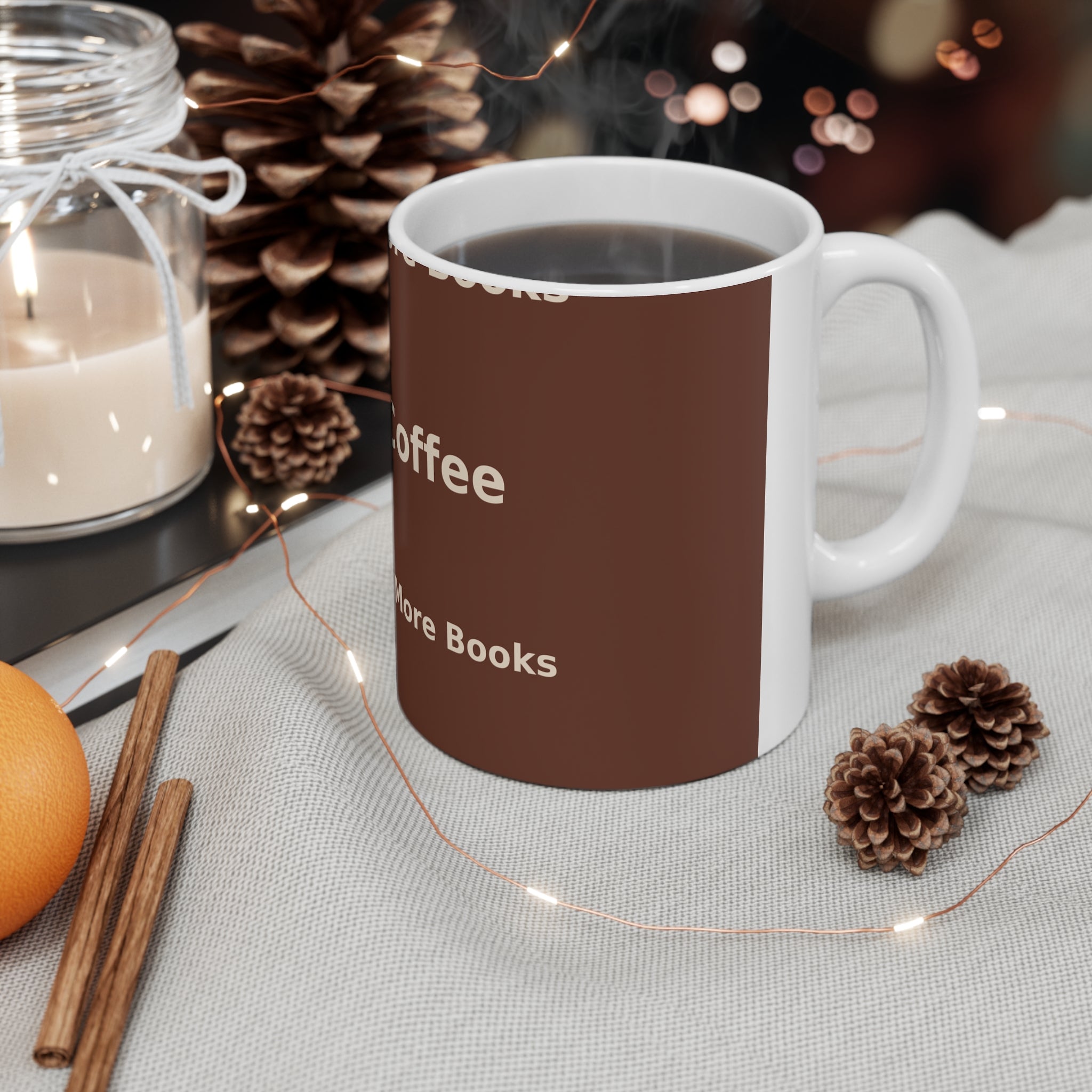Bookworm Coffee Mug | Funny Gift For Book Lovers 11oz