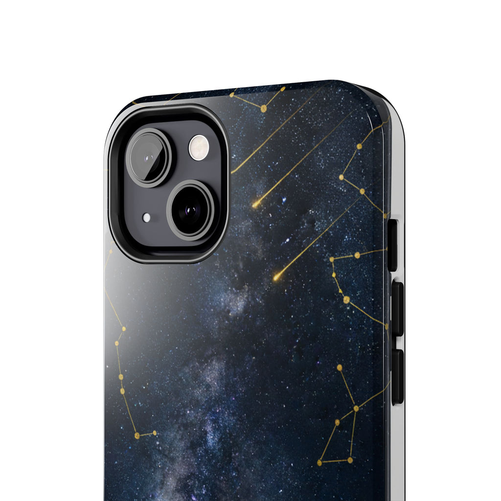 Starry Night Galaxy Phone Case | Not All Who Wander Are Lost