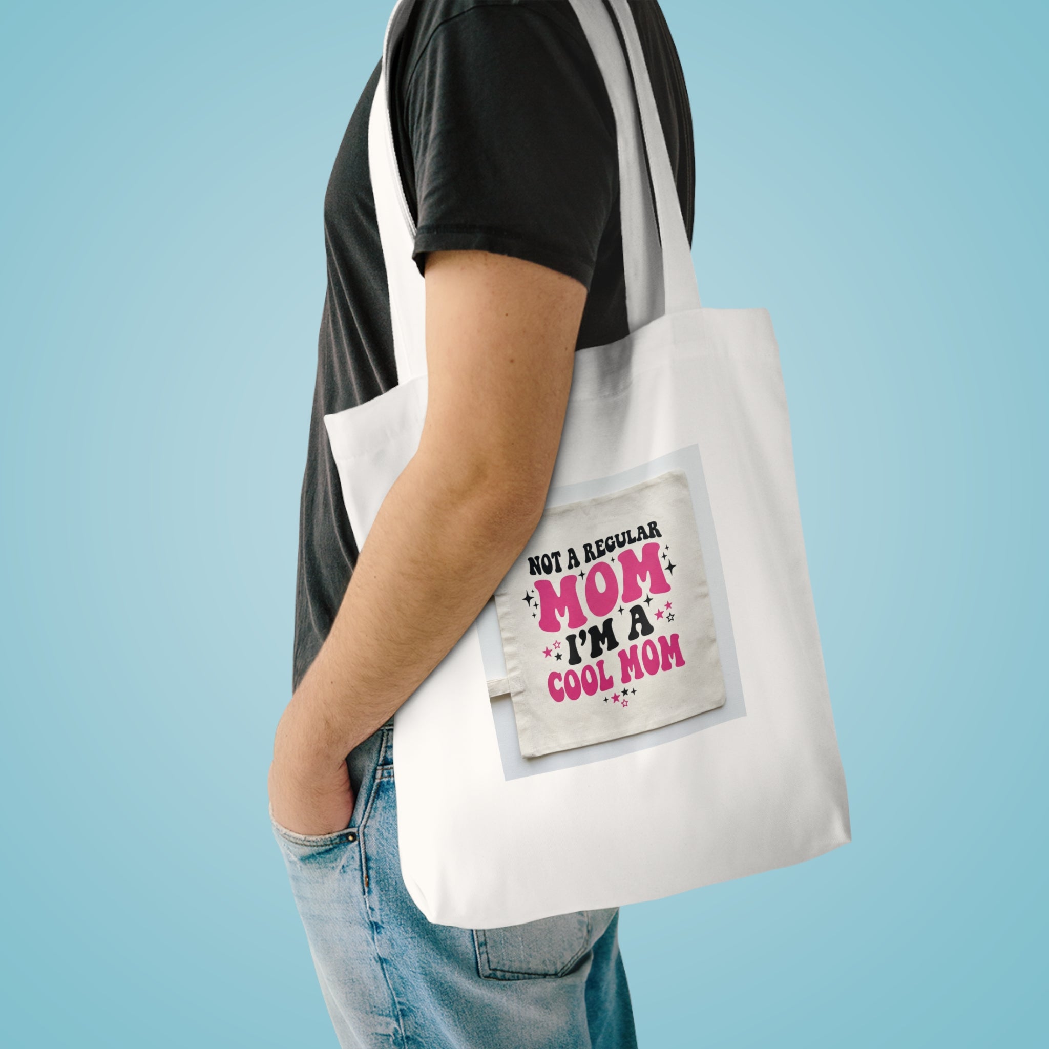 Canvas Tote Bag | Not a Regular Mom | Mother's Day Gift