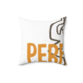 PERFACTO! Throw Pillow | Brand Logo Home Décor