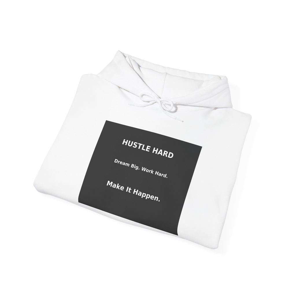 Hustle Hard Motivational Hoodie | Entrepreneur Gift Sweatshirt