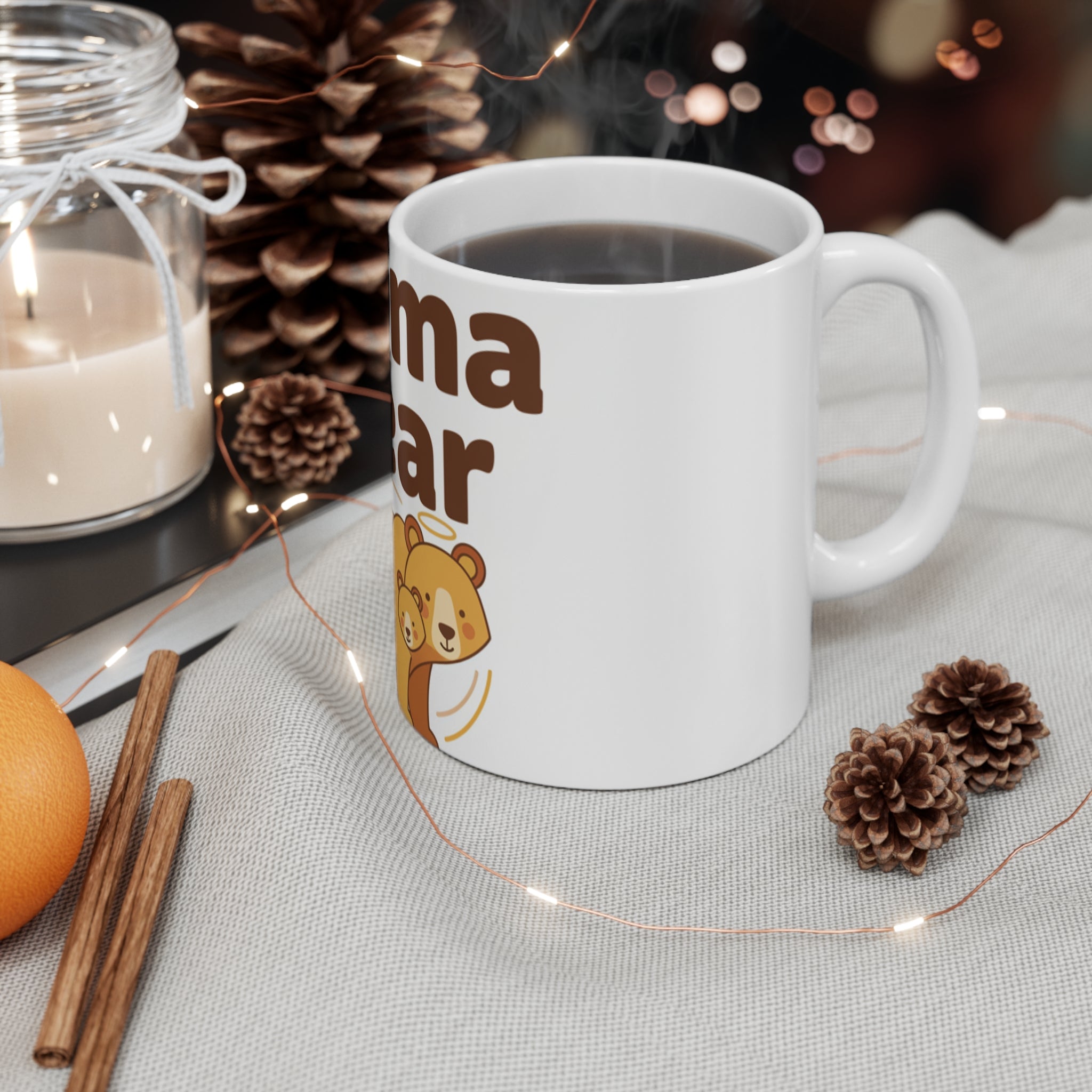 Cat Mom Fuel Coffee Mug — Funny Cat Lover Gift 11oz