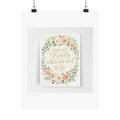 You Are Exactly Where You Need To Be — Motivational Wall Art Poster