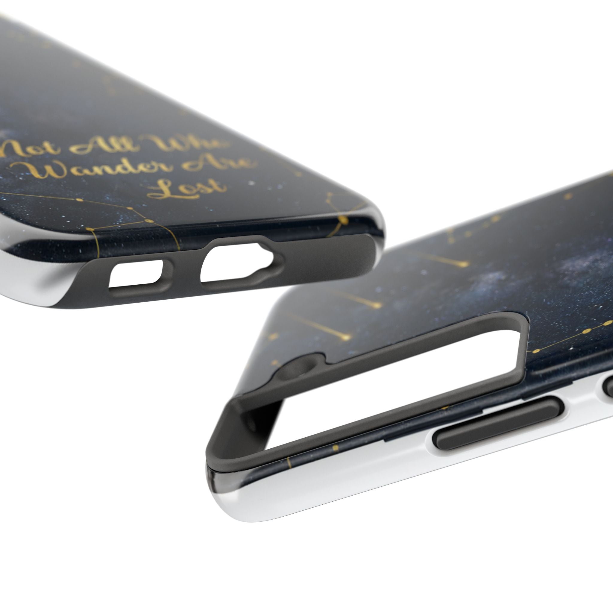 Starry Night Galaxy Phone Case | Not All Who Wander Are Lost