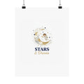 Stars & Dreams Kids Room Poster | Inspirational Nursery Art
