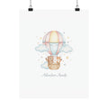 Adventure Awaits Kids Room Wall Art Poster | Nursery Decor