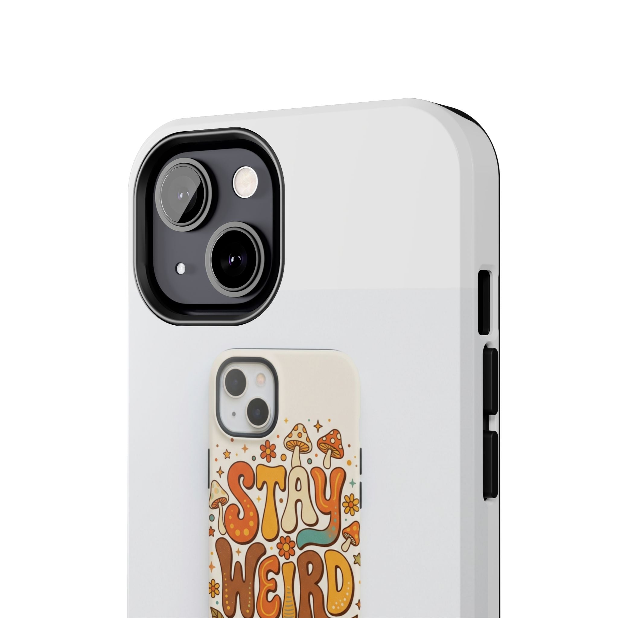 Stay Weird Phone Case | Retro Boho Aesthetic Case