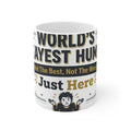 World's Okayest Human Mug | Funny Sarcastic Coffee Gift 11oz
