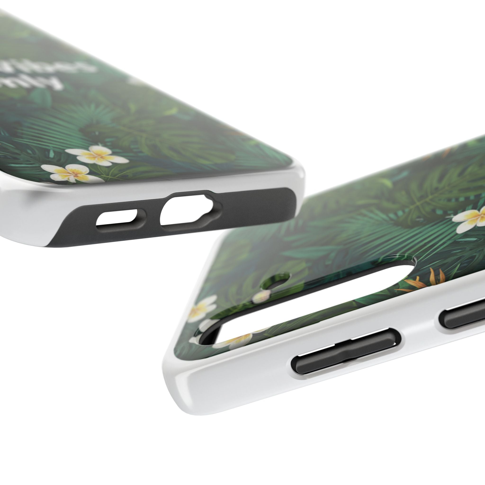 Tropical Leaves Phone Case | Good Vibes Only
