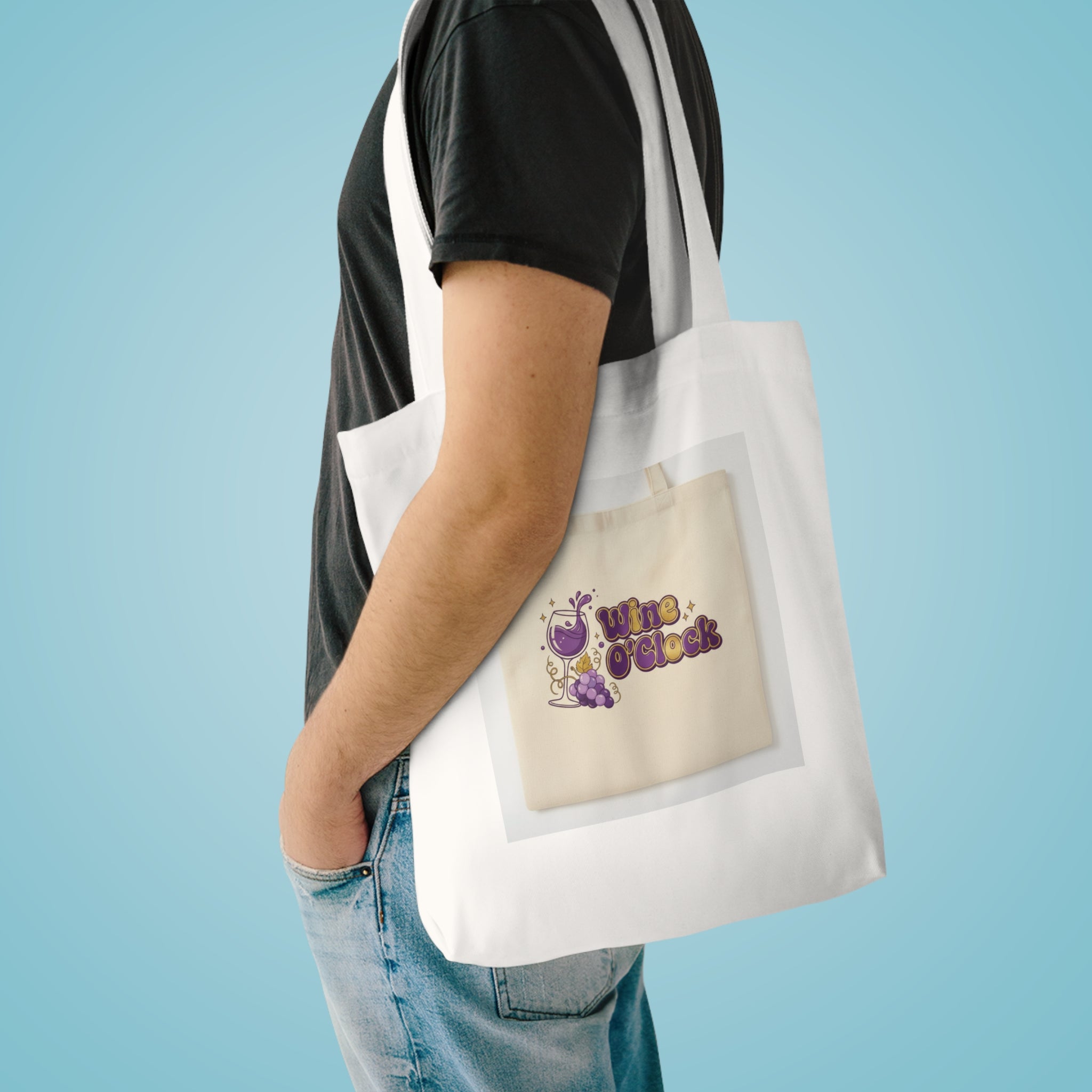 Wine O'Clock Tote Bag