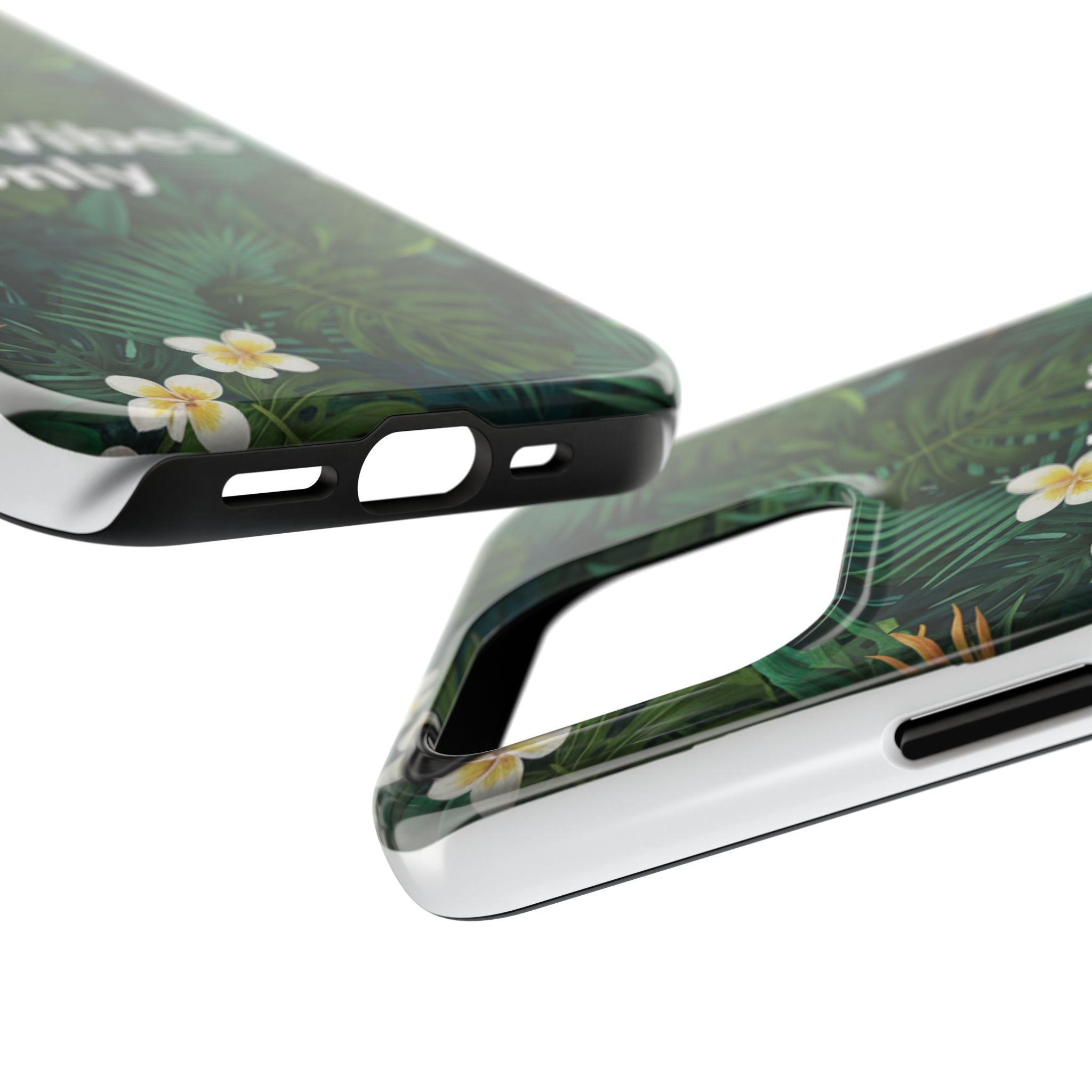 Tropical Leaves Phone Case | Good Vibes Only