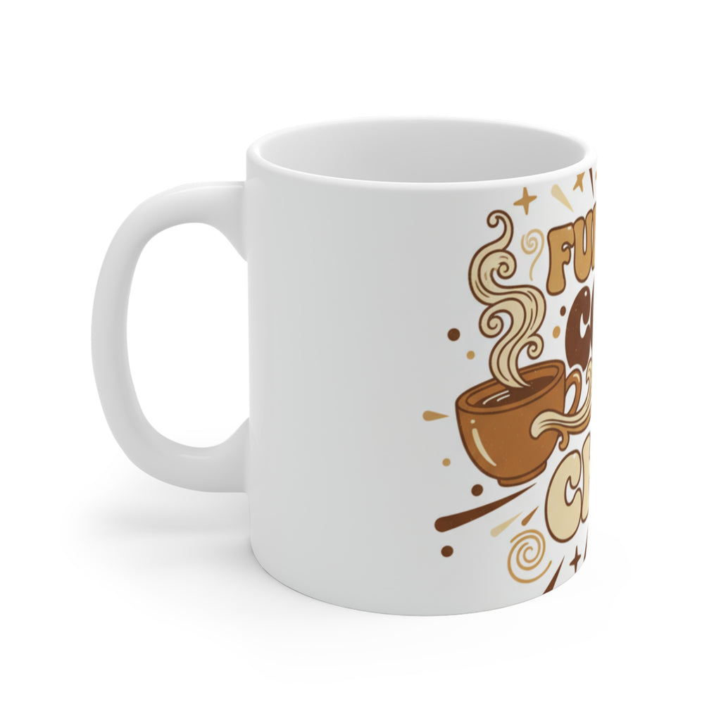 Fueled By Coffee And Chaos | Funny Coffee Mug | Gift